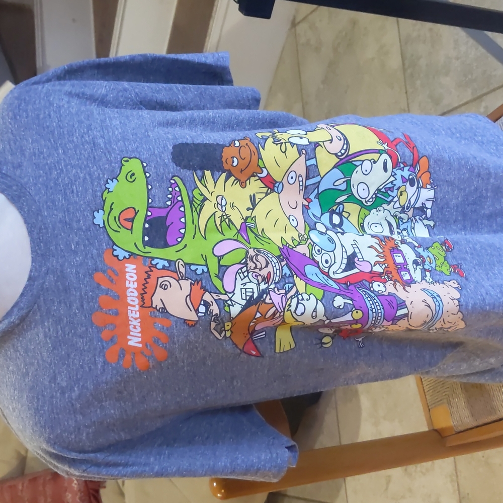 Nickelodeon Grey T-shirt Large